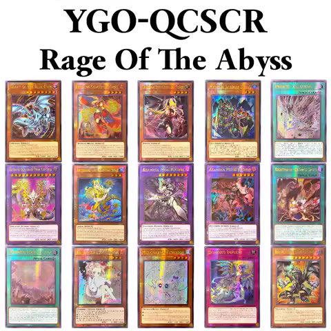 Yu-Gi-Oh! Proxy Cards Rage Of The Abyss-QCSCR Collection DIY Dominus Impulse Deception of the Sinful