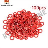 Red seal gasket Lower casing for Yamaha Hidea outboard motor engine parts 100 Pieces 332-60006-0 332-60006 boat motor