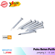 Paku Beton 7 Cm PUTIH harga per dus Paku Tempel Dinding Tembok Serbaguna kuat Berkualitas Termurah