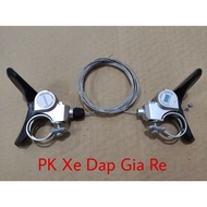 Genuine Shimano A050 racing derailleur, Shimano SL-A050 shift lever, shimano 2x7 or 3x7 speed shifte