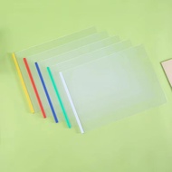 A3A4Drawer File Folder Thickened Transparent Document Folder Pull Rod Folder Archive Report Folder E