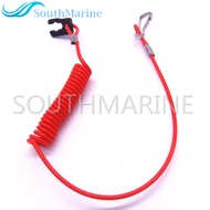 Boat Engine Safety Lanyard Stop Kill Switch Cord 36182-ZV4-650 651 for Honda 2-225HP Outboard Motor