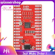 BOB-21250 Audio Codec Breakout Board WM8960 Qwiic I2S Interface Stereo Audio Module for Headphone Sp