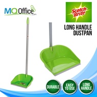 3M Scotch Brite Long Handle Dustpan (1 Pc/Pack) AD500-ES, Green MQOFFICE