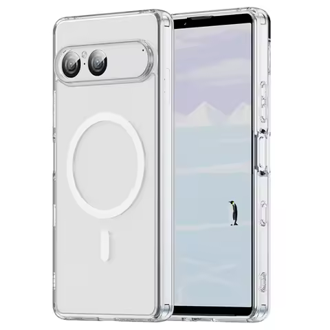 Clear Phone Case Compatible with MagSafe Drop Protection Slim Protection Cover For Sony Xperia 10 VI