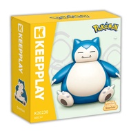 Keeppley Pokémon Snorlax Roundy Kuppy ของเล่นสำหรับเด็ก (#150320)