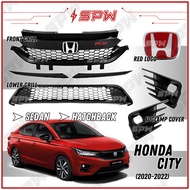 Honda City Sedan / Hatchback (2020-2022) RS Bodykit Front Grill Top Grilles Lower Grill Foglamp City