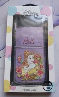 Belle Galaxy Z Flip 3 Phone Case New Disney Hong Kong  廸士尼 透明 手機殼 全新   實物如圖