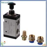 HECCEHZP 3R210-08, Pneumatic 3 Way Solenoid Valve, Air Switch Valve 1/4" PT 2 Position Air Hand Cont
