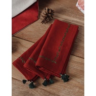 Soulstitch – Mistletoe Napkin Premium Dinner Napkin