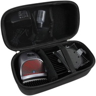 Kotak Perjalanan Keras Hermitshell Sesuai untuk Kit Pemangkas Rambut Sendiri Remington Shortcut Pro 