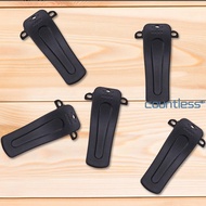 5pcs Fixing Clip 2-Way Radio Accessories for Baofeng BF-666S BF-777S BF-888S DE [countless.my]
