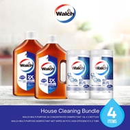 House Cleaning Bundle - Walch MPD 1.6 x 2 + Walch Multi-Purpose Disinfectant Wet Wipes 84 pcs