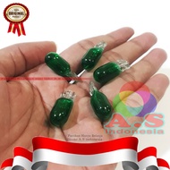 5pcs Bohlam KECIL Lampu Sein Senja Kota Speedometer Warna All Motor T10 12Volt 5Watt