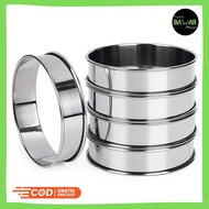 2 IN 1 Burger Ring / Stainless Steel Round Burger Ring / 2 IN 1 Thick Stainless Steel Cutter Ring