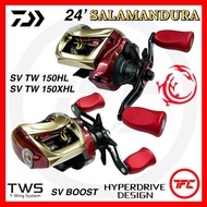 2024 2022 2021 DAIWA SALAMANDURA SV TW 70HL 70XHL 103L 103HL 103XHL 150HL 150XHL Baitcast Reel BC 21