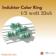 Axial 22uH 0.5watt Inductor Color Inductor Ring 22 uH 1/ 2 watt Coil