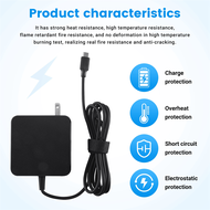 65W PD3.0 Type C Fast Charger Phone Laptop Charger Power Adapter for ZenBook