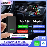 Carlinkit 5.0 2Air Dongle Wireless Apple CarPlay Google Android Auto
