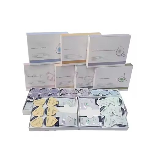 Good Effect 7 Types CO2 Oxygen Facial Bubble Kit Capsule Product Skin Cream