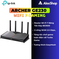 [BE3600] TP-Link Archer GE230 Wifi 7 Gaming Router, Wifi 7 Standard, 2 2.5G Ports, RGB Led Light
