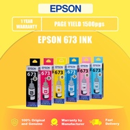 Epson Original Ink T673 ( T6731 / T6732 / T6733 / T6734 ) L800 L805 L850 L1800 673