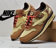 Travis Ray x Nike Air Max 1 Cactus Jack Kasut larian sukan kasual retro Nike kasut mendaki kasut 2 K