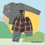 Six Eleven | BABY Baju Melayu Cotton Raya Clothes Baby (6m - 24m)