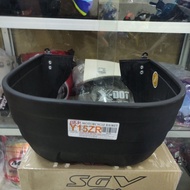 MOTORCYCLE BASKET PLASTIC YAMAHA HONDA KRISS & Basket Steel YAMAHA HONDA KRISS (BKR)