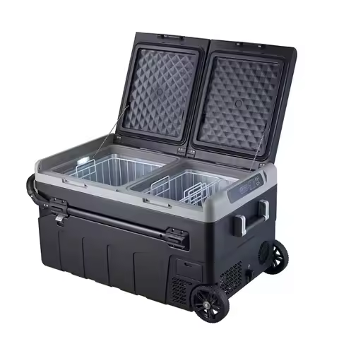 12V Fridge 75L/95L Caravan Camping Compressor Car Freezer Portable Refrigerator