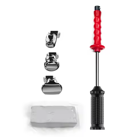 Update PDR100 2.0 Version Cold Glue Slide Hammer Dent Puller with Tabs Set, PDR Tools for Car Body D