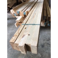 kayu kaki meja/katil - 6’ x 2.5” x 1.2”