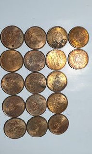 日本昭和 10年~13年一錢硬幣（單枚）