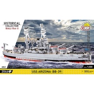 COBI WW2 US BATTLESHIP ARIZONA BB-39 4843 (LEGO COMPATIBLE)