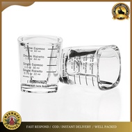 Double Shot square espresso 60ml measuring cup Coffee measuring cup/ - ONE SHOT 30 ML