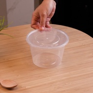 15 x 15 x 9.6cm Bekas Plastik Disposable Microwave Round Food Container [rt1000r] (50pcs x 1000ml) /