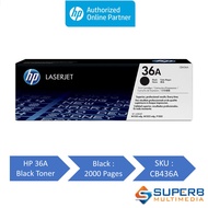 HP 36A Black Original Toner [CB436A]