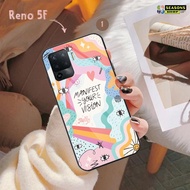 HP [ Oppo Reno 5F ] Case Reno 5F | Casing Oppo Reno 5Fhp | Reno 5F Mirror Case | Oppo Reno 5F Case