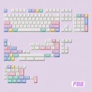 Original FBB Keycaps Good Night PBT Heat Sublimation Pink Customizable Mechanical Keyboard Personali