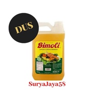 (KL05) MINYAK GORENG BIMOLI 5LITER |1 DUS ISI 4PCS | DUS/KARTONAN