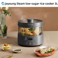Joyoung Joyoung Steam Low-Sugar Rice Cooker 3L Multifunctional Smart Glass Liner Household Rice Soup Separation Genuine S160