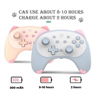 【PROMOTION】IINE Wireless Cartoon Cat Controller for Nintendo Switch/Lite,3.5mm Headset Jack Version(