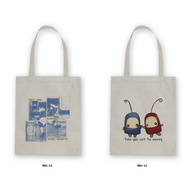 Canvas/Blacu Zipper Tote Bag - Billie Eilish | Hmhas 1