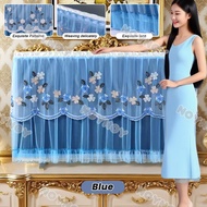 TV Cover 42/32 Inch LCD Monitor Home Decorative Lace Embroidery TV Cover
