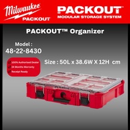 Milwaukee Packout Organizer / 48-22-8430 / Bekas Simpanan / Tool Box / Storage Box