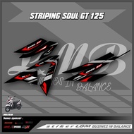 Soul GT 125 Sticker Decal Striping Soul GT 125 Simple Variation