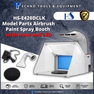 Airbrush extractor/spray booth with Hose & LED light HS-E420DCLK HaoSheng