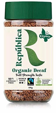▶$1 Shop Coupon◀  República Organic Decaf Instant Coffee, Cafe Instantaneo, Certified Organic, Fair