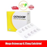 Mega Osteocap Calcitriol 0.25mg (microgram) 10's