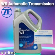 ZF WS (4 Liter) Lifeguard Auto Transmission Fluid ATF WS Auto Gear Oil- Vios, Altis, Camry, Vellfire